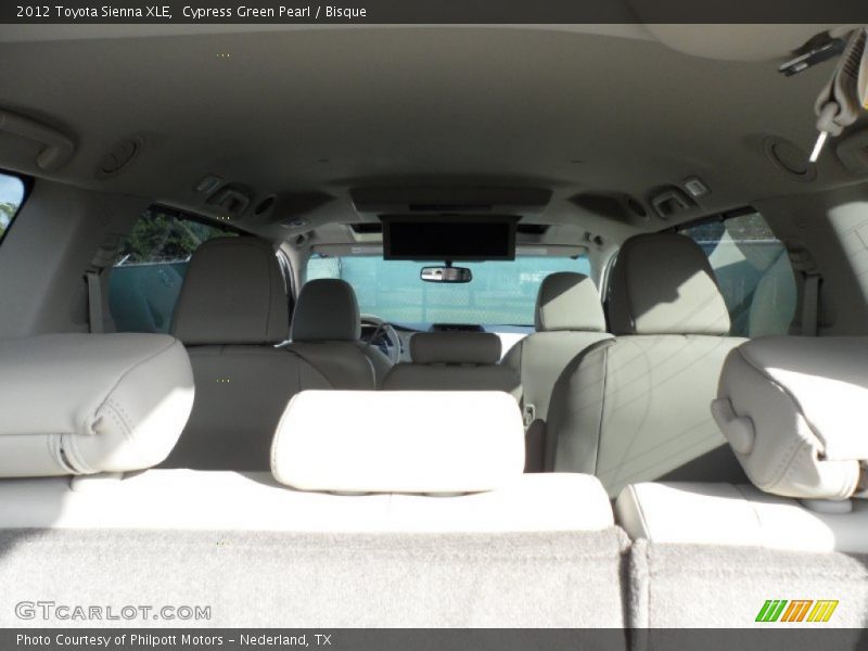 Cypress Green Pearl / Bisque 2012 Toyota Sienna XLE