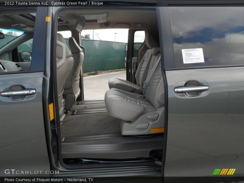 Cypress Green Pearl / Bisque 2012 Toyota Sienna XLE