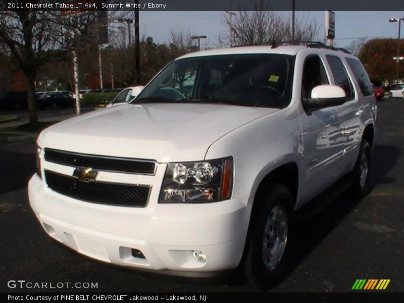 Summit White / Ebony 2011 Chevrolet Tahoe LT 4x4