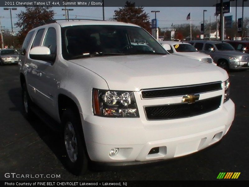 Summit White / Ebony 2011 Chevrolet Tahoe LT 4x4