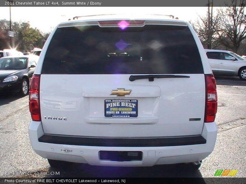 Summit White / Ebony 2011 Chevrolet Tahoe LT 4x4