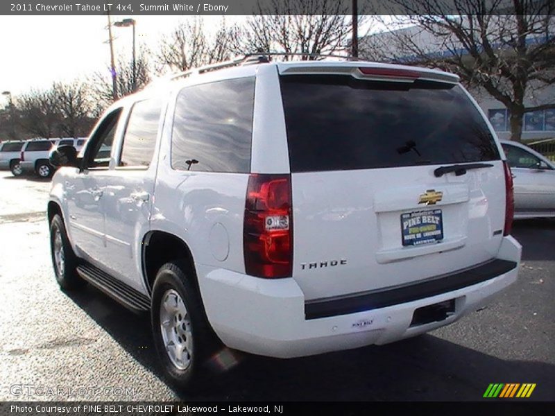 Summit White / Ebony 2011 Chevrolet Tahoe LT 4x4