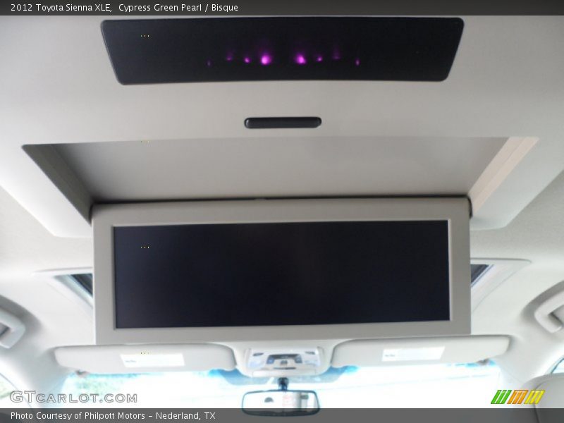 Cypress Green Pearl / Bisque 2012 Toyota Sienna XLE