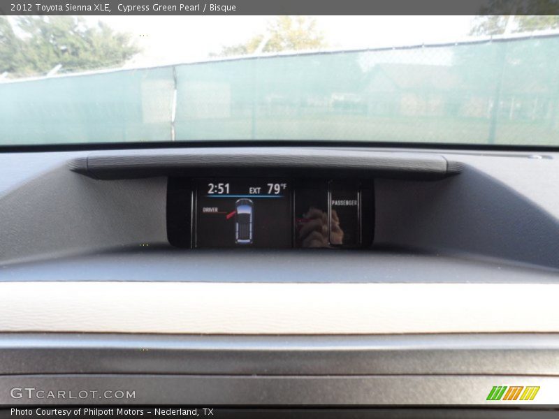 Cypress Green Pearl / Bisque 2012 Toyota Sienna XLE