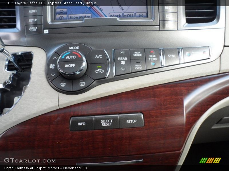 Heater and AC Controls - 2012 Toyota Sienna XLE