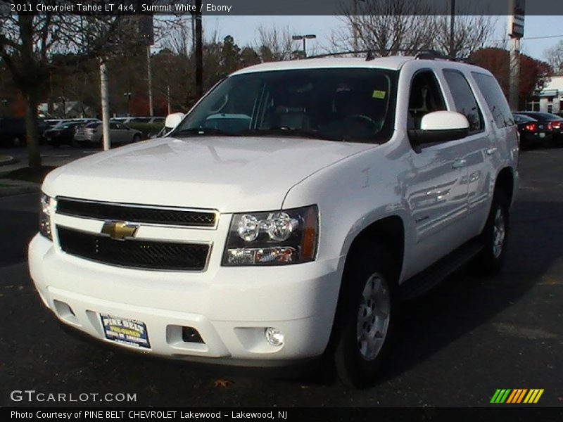 Summit White / Ebony 2011 Chevrolet Tahoe LT 4x4