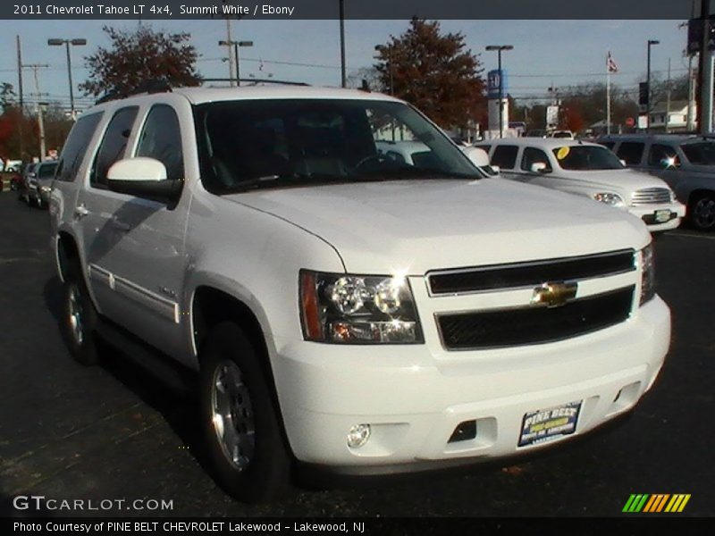 Summit White / Ebony 2011 Chevrolet Tahoe LT 4x4