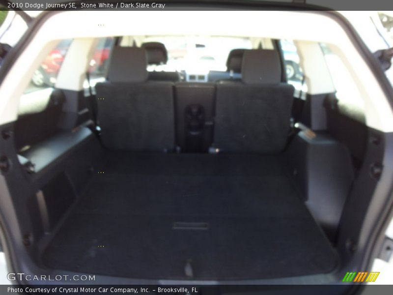 Stone White / Dark Slate Gray 2010 Dodge Journey SE