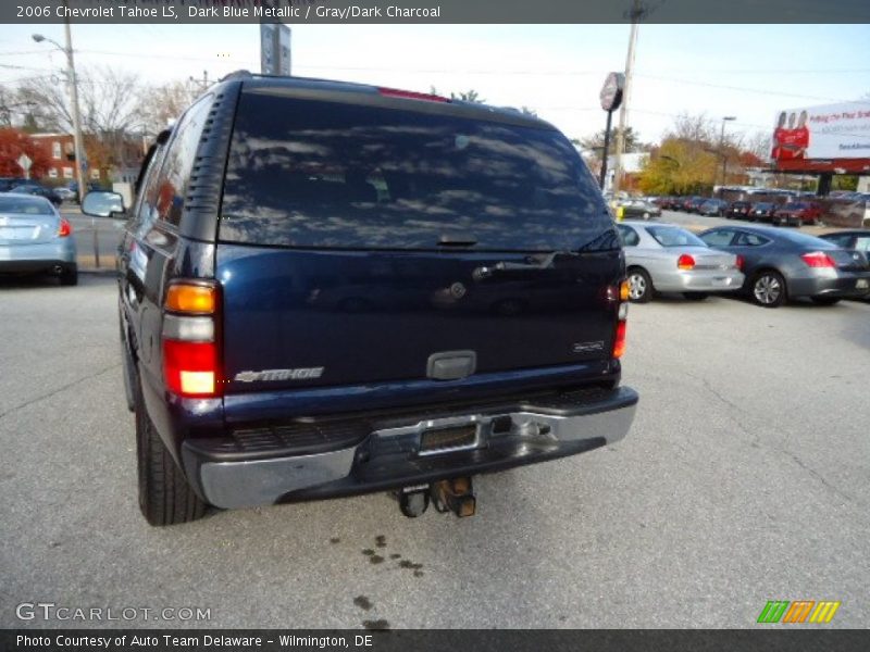 Dark Blue Metallic / Gray/Dark Charcoal 2006 Chevrolet Tahoe LS