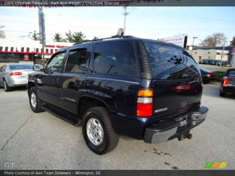 Dark Blue Metallic / Gray/Dark Charcoal 2006 Chevrolet Tahoe LS