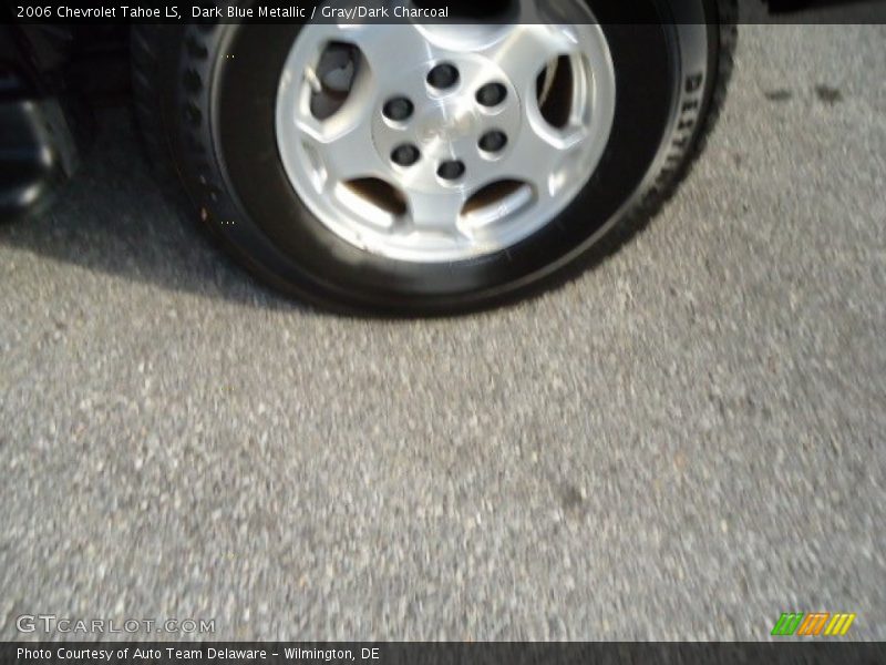 Dark Blue Metallic / Gray/Dark Charcoal 2006 Chevrolet Tahoe LS