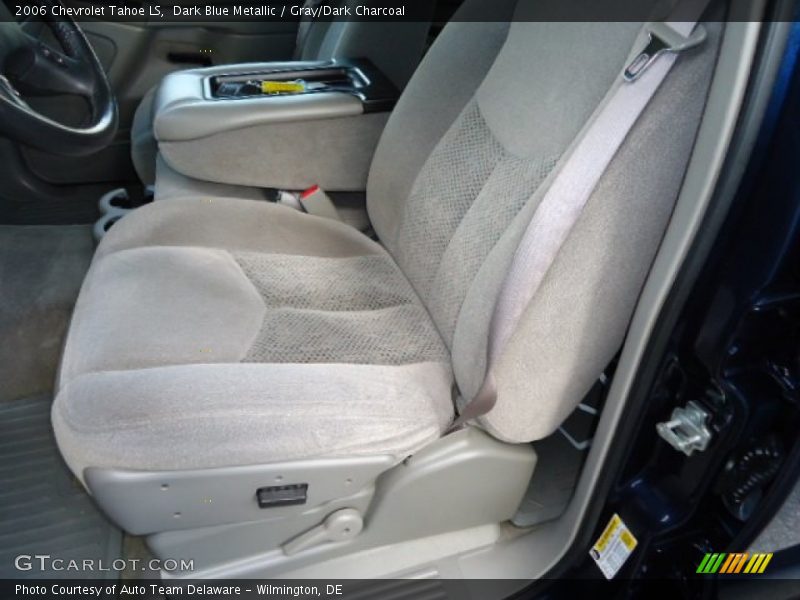 Dark Blue Metallic / Gray/Dark Charcoal 2006 Chevrolet Tahoe LS
