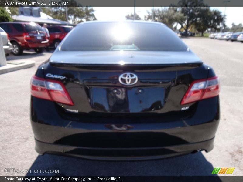 Black / Ash 2007 Toyota Camry SE