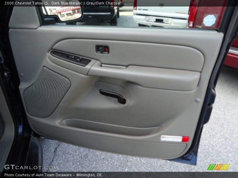 Dark Blue Metallic / Gray/Dark Charcoal 2006 Chevrolet Tahoe LS