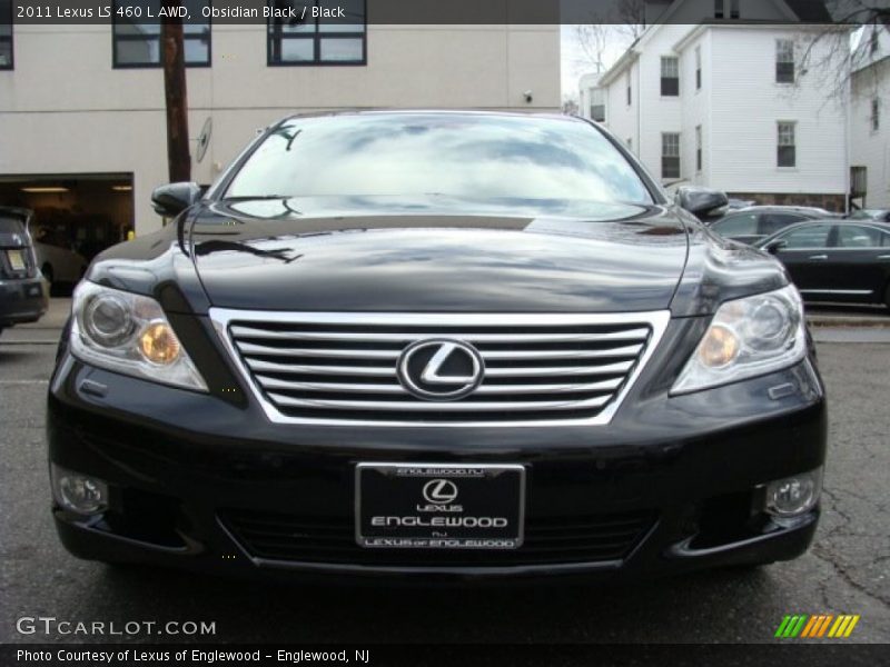 Obsidian Black / Black 2011 Lexus LS 460 L AWD