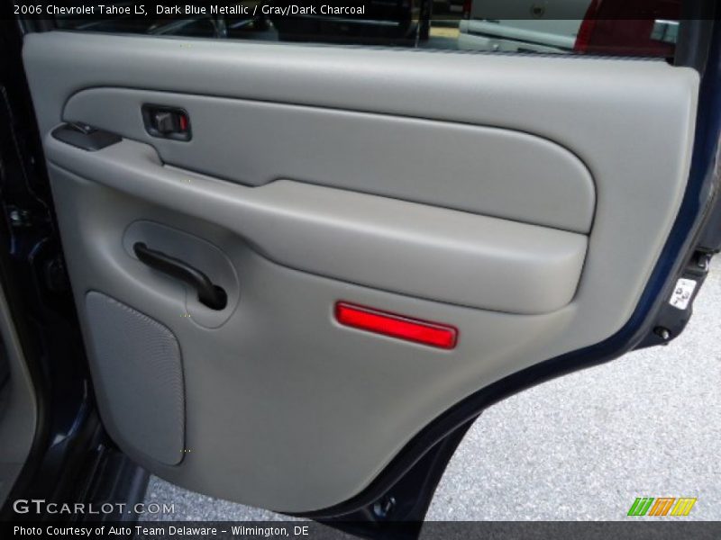 Dark Blue Metallic / Gray/Dark Charcoal 2006 Chevrolet Tahoe LS