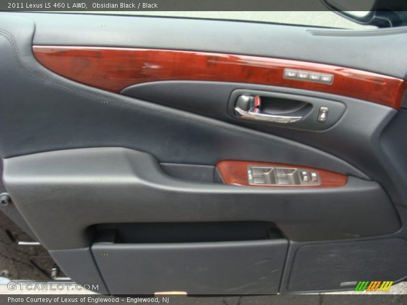 Obsidian Black / Black 2011 Lexus LS 460 L AWD