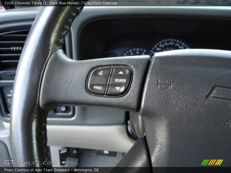 Dark Blue Metallic / Gray/Dark Charcoal 2006 Chevrolet Tahoe LS