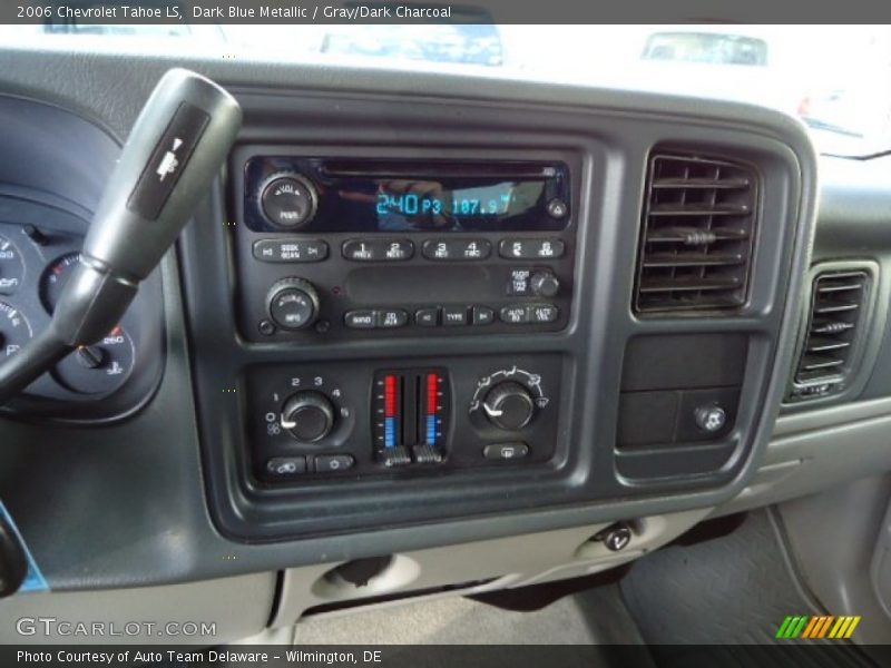 Dark Blue Metallic / Gray/Dark Charcoal 2006 Chevrolet Tahoe LS