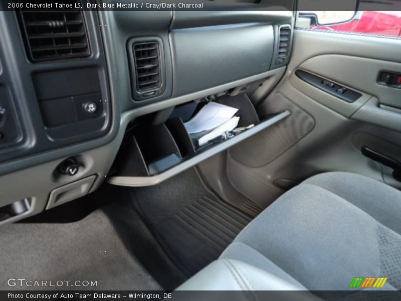 Dark Blue Metallic / Gray/Dark Charcoal 2006 Chevrolet Tahoe LS