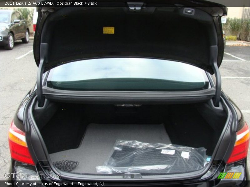 Obsidian Black / Black 2011 Lexus LS 460 L AWD