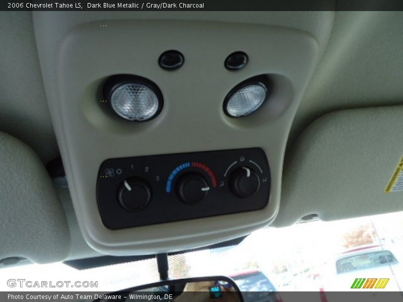 Dark Blue Metallic / Gray/Dark Charcoal 2006 Chevrolet Tahoe LS