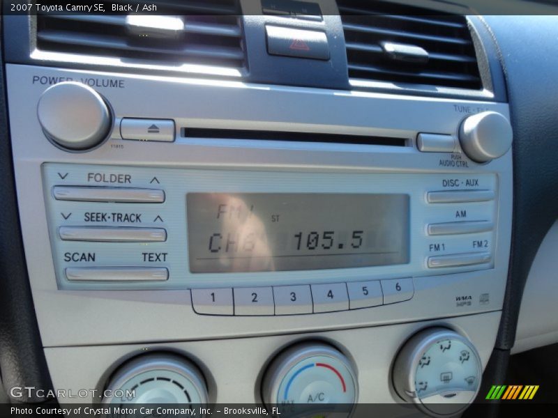 Black / Ash 2007 Toyota Camry SE