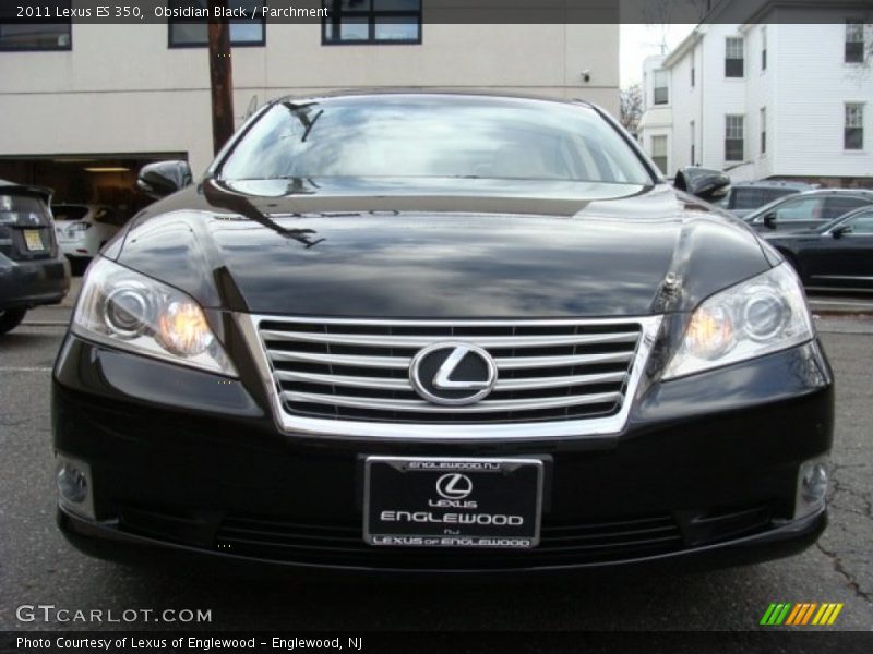 Obsidian Black / Parchment 2011 Lexus ES 350