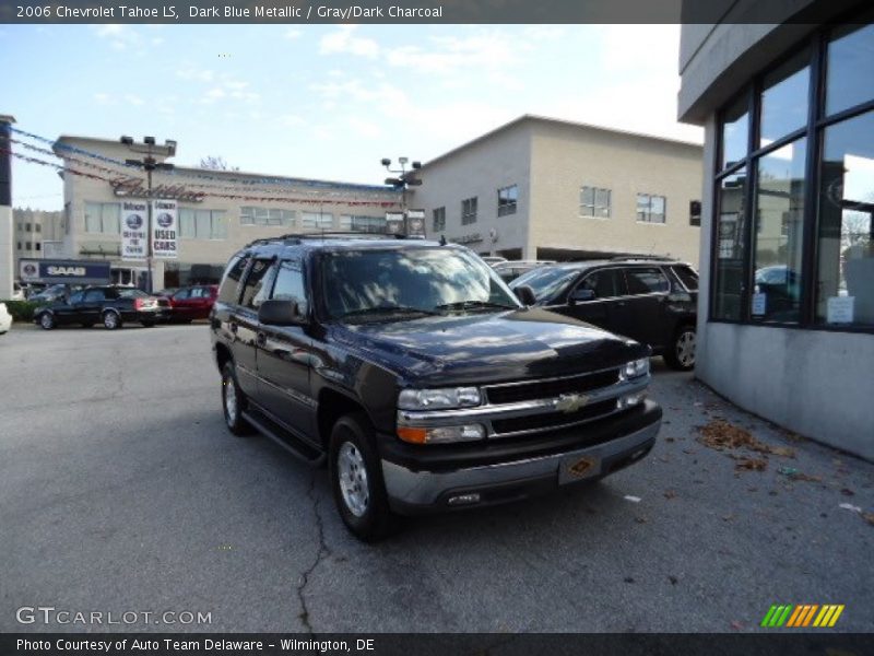 Dark Blue Metallic / Gray/Dark Charcoal 2006 Chevrolet Tahoe LS