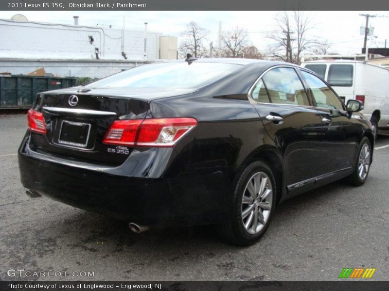 Obsidian Black / Parchment 2011 Lexus ES 350