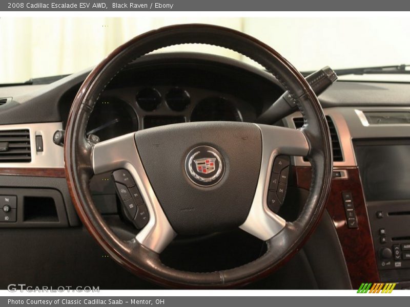 Black Raven / Ebony 2008 Cadillac Escalade ESV AWD