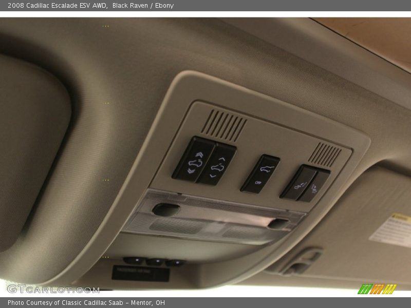 Black Raven / Ebony 2008 Cadillac Escalade ESV AWD