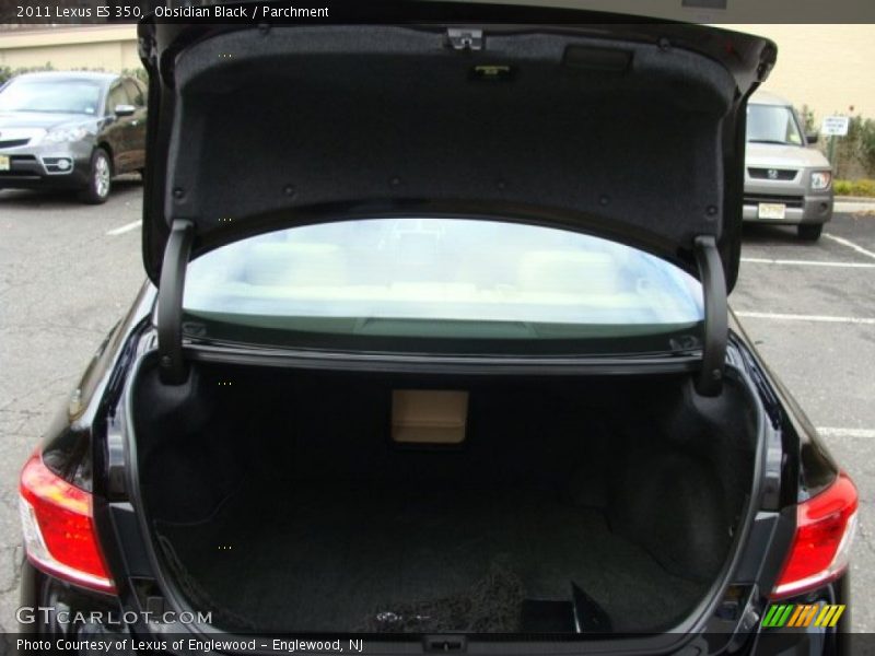 Obsidian Black / Parchment 2011 Lexus ES 350