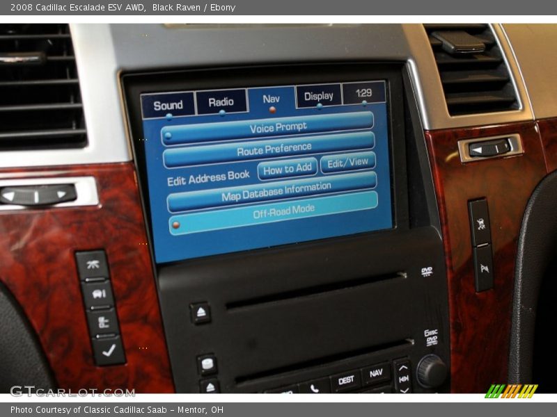 Black Raven / Ebony 2008 Cadillac Escalade ESV AWD