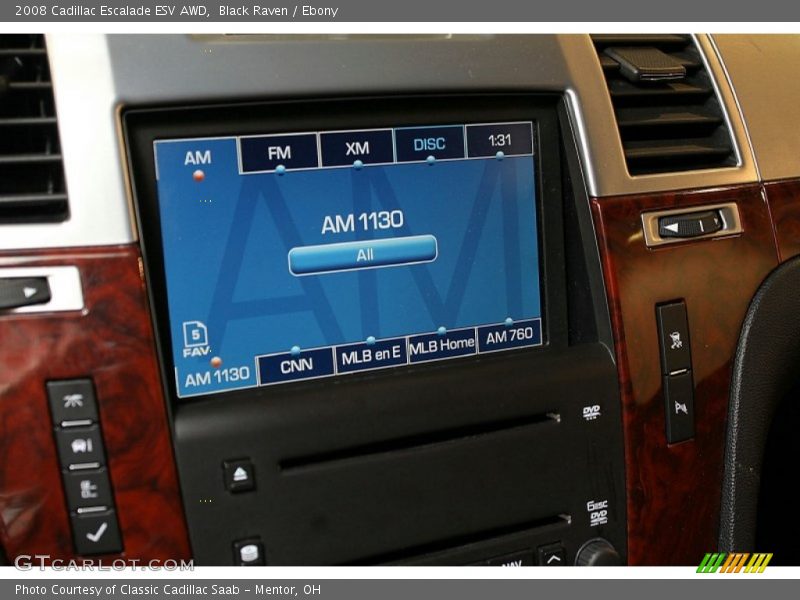 Black Raven / Ebony 2008 Cadillac Escalade ESV AWD