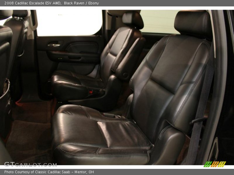 Black Raven / Ebony 2008 Cadillac Escalade ESV AWD
