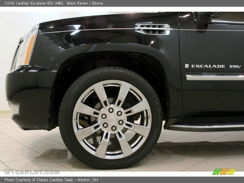 Black Raven / Ebony 2008 Cadillac Escalade ESV AWD