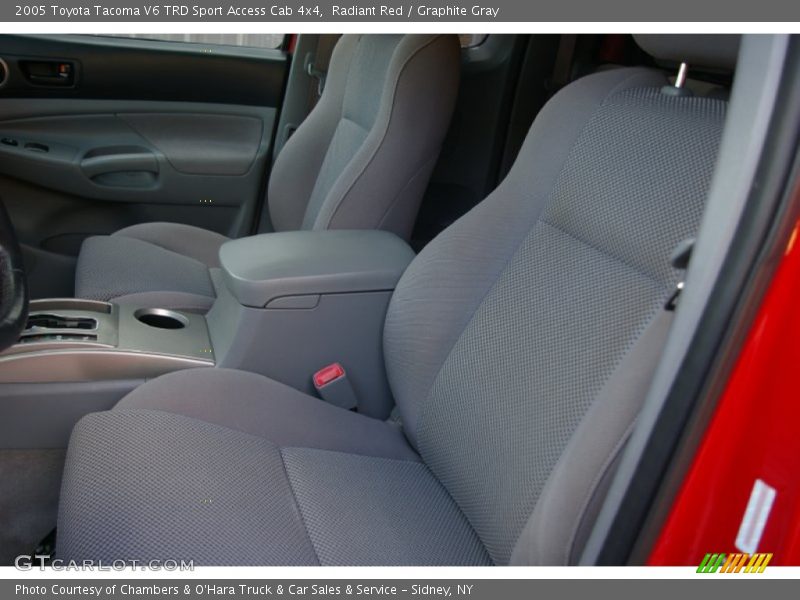 Radiant Red / Graphite Gray 2005 Toyota Tacoma V6 TRD Sport Access Cab 4x4