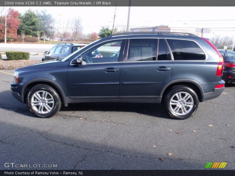 Titanium Grey Metallic / Off Black 2009 Volvo XC90 3.2 AWD