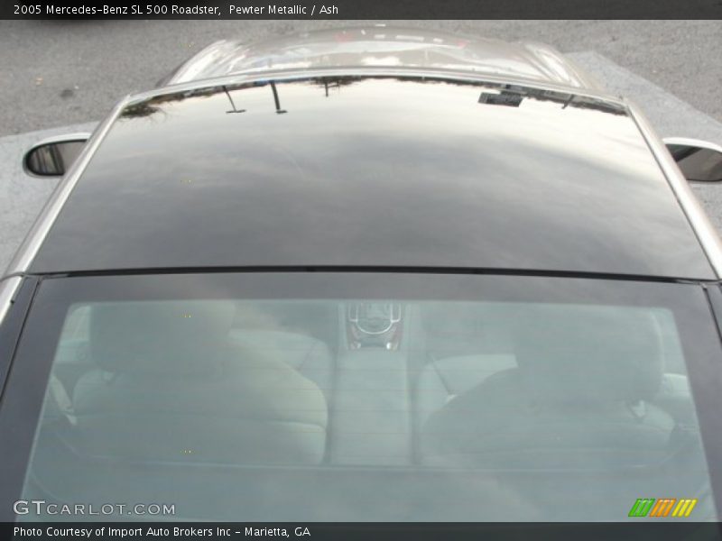 Pewter Metallic / Ash 2005 Mercedes-Benz SL 500 Roadster
