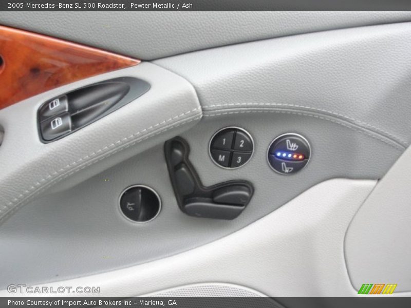 Pewter Metallic / Ash 2005 Mercedes-Benz SL 500 Roadster