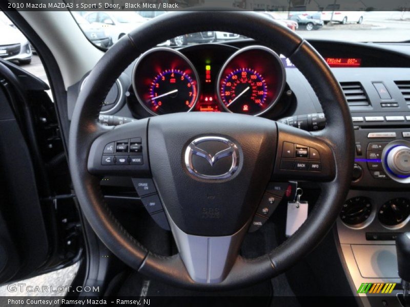 Black Mica / Black 2010 Mazda MAZDA3 s Sport 5 Door