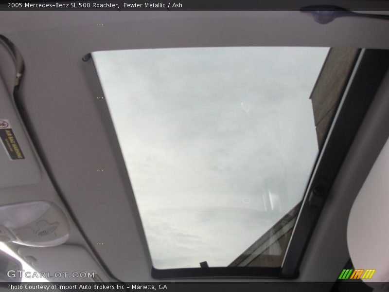 Pewter Metallic / Ash 2005 Mercedes-Benz SL 500 Roadster