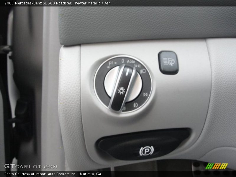 Pewter Metallic / Ash 2005 Mercedes-Benz SL 500 Roadster
