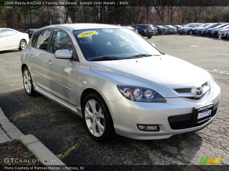 Front 3/4 View of 2008 MAZDA3 s Touring Hatchback