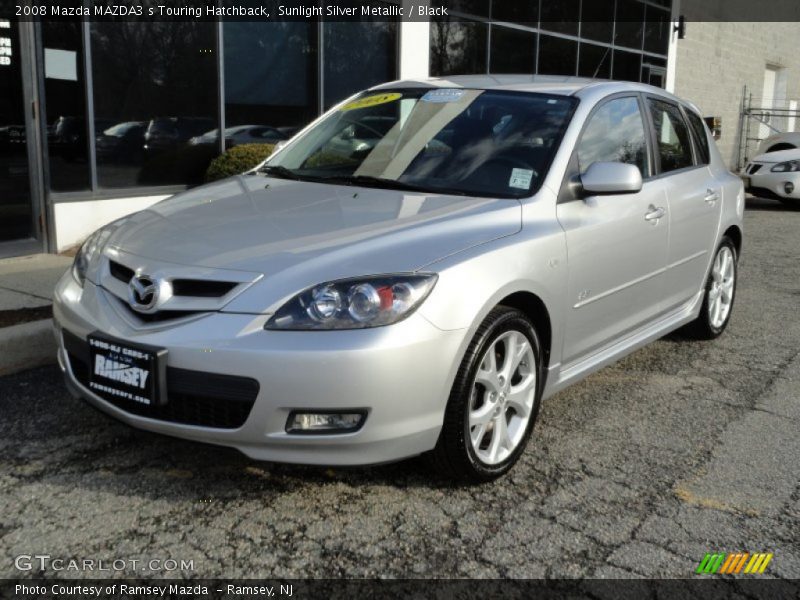 Front 3/4 View of 2008 MAZDA3 s Touring Hatchback