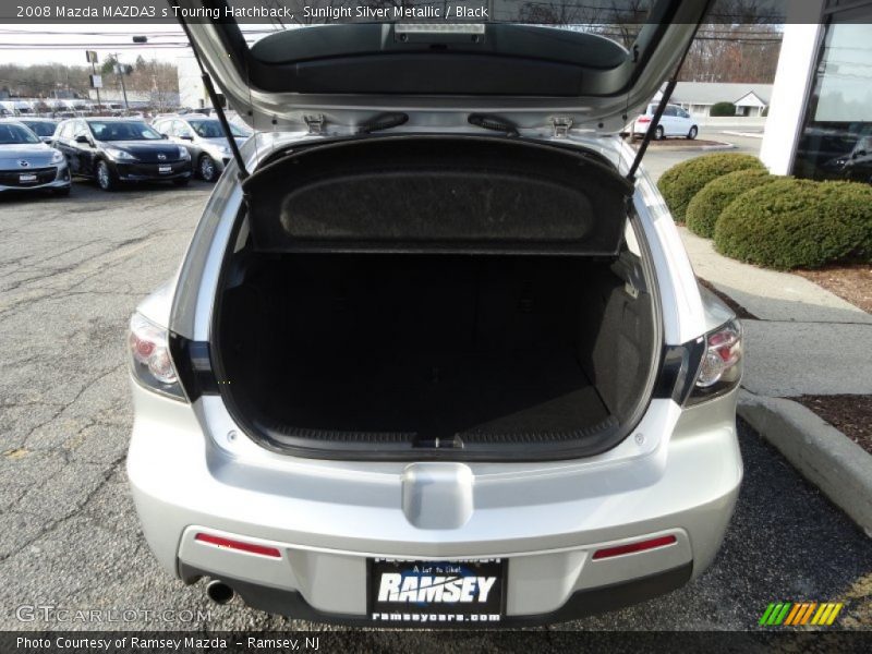 Sunlight Silver Metallic / Black 2008 Mazda MAZDA3 s Touring Hatchback