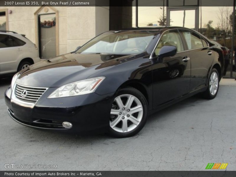 Blue Onyx Pearl / Cashmere 2007 Lexus ES 350