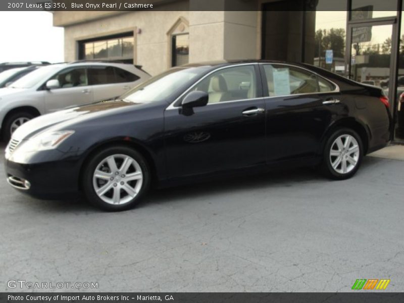 Blue Onyx Pearl / Cashmere 2007 Lexus ES 350