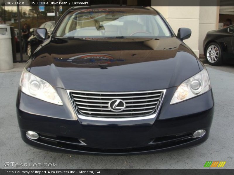 Blue Onyx Pearl / Cashmere 2007 Lexus ES 350